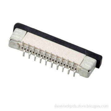 FPC 0.5mm H:2.0 Push-Pull SMT Vertical Connector Normal Type